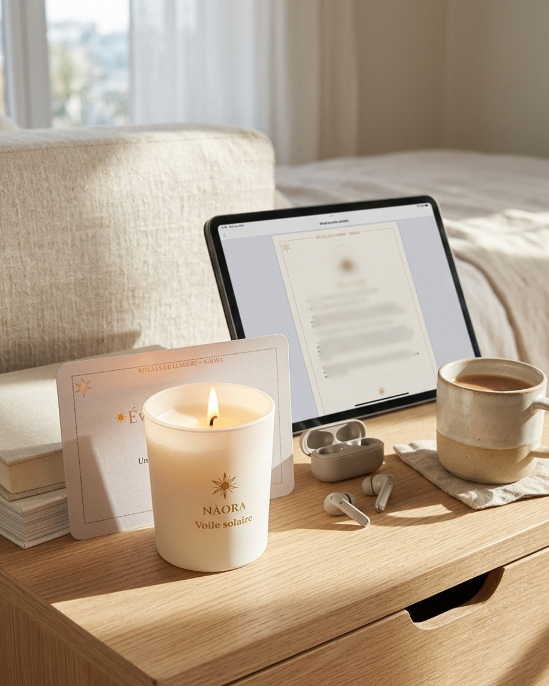 Rituel du Matin — Bougie parfumée Voile Solaire