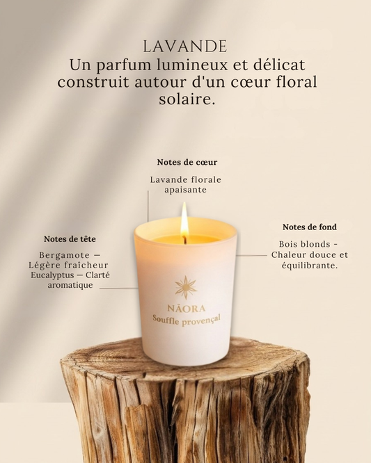 Rituel de Détente — Bougie parfumée Souffle Provençal