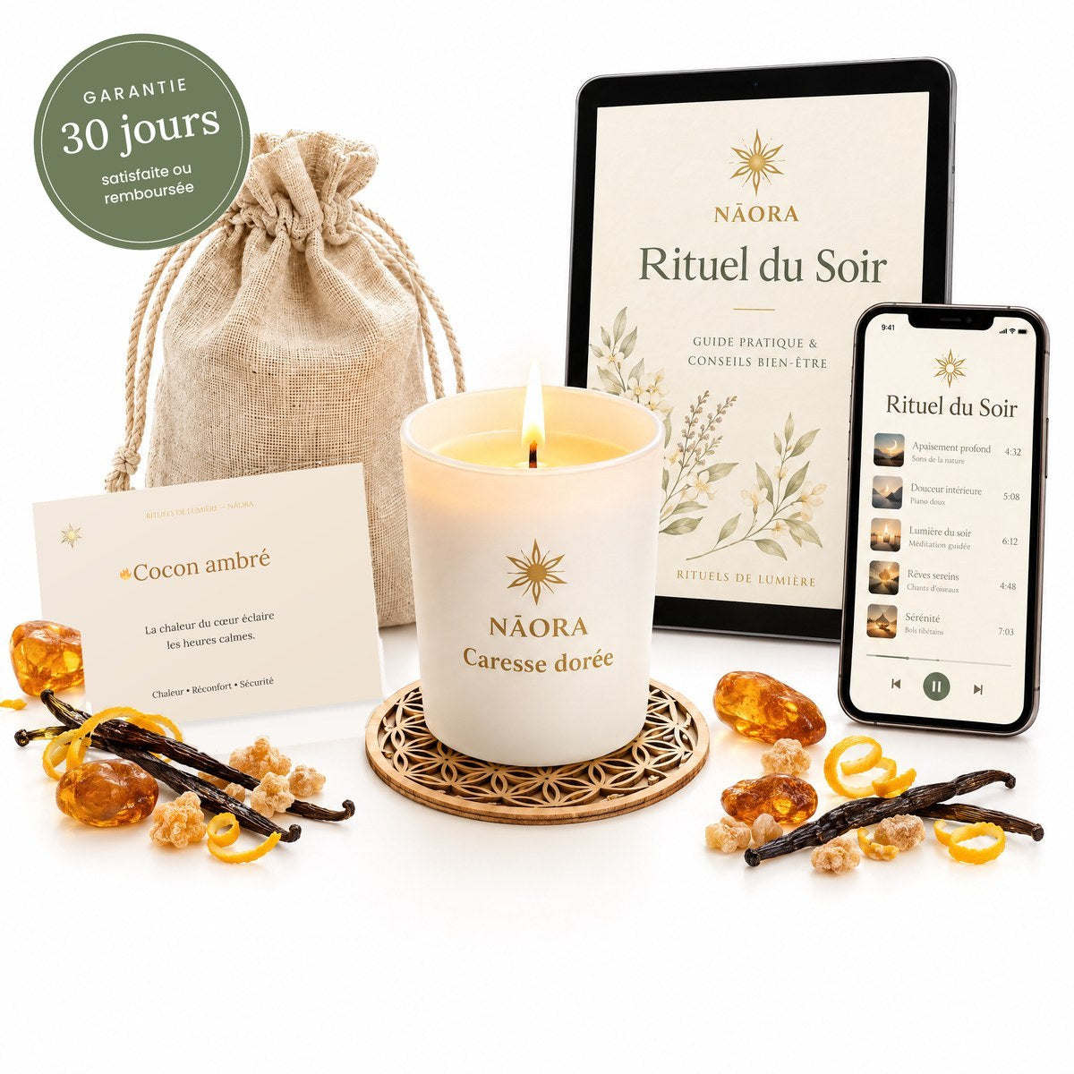 Le rituel Caresse dorée complet