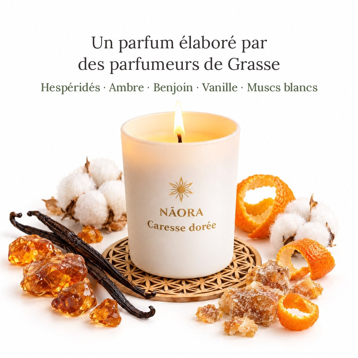 Un parfum élaboré par des parfumeurs de Grasse