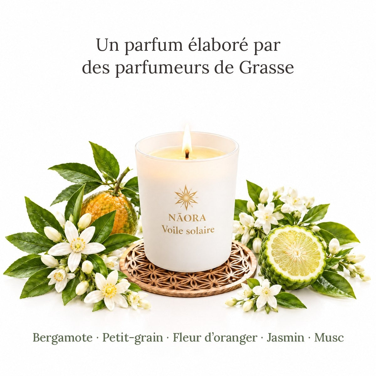 Un parfum élaboré par des parfumeurs de Grasse